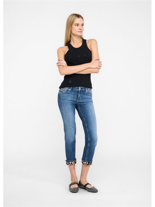 Jeans skinny con risvolto LIU JO | UF5006D0236/78858